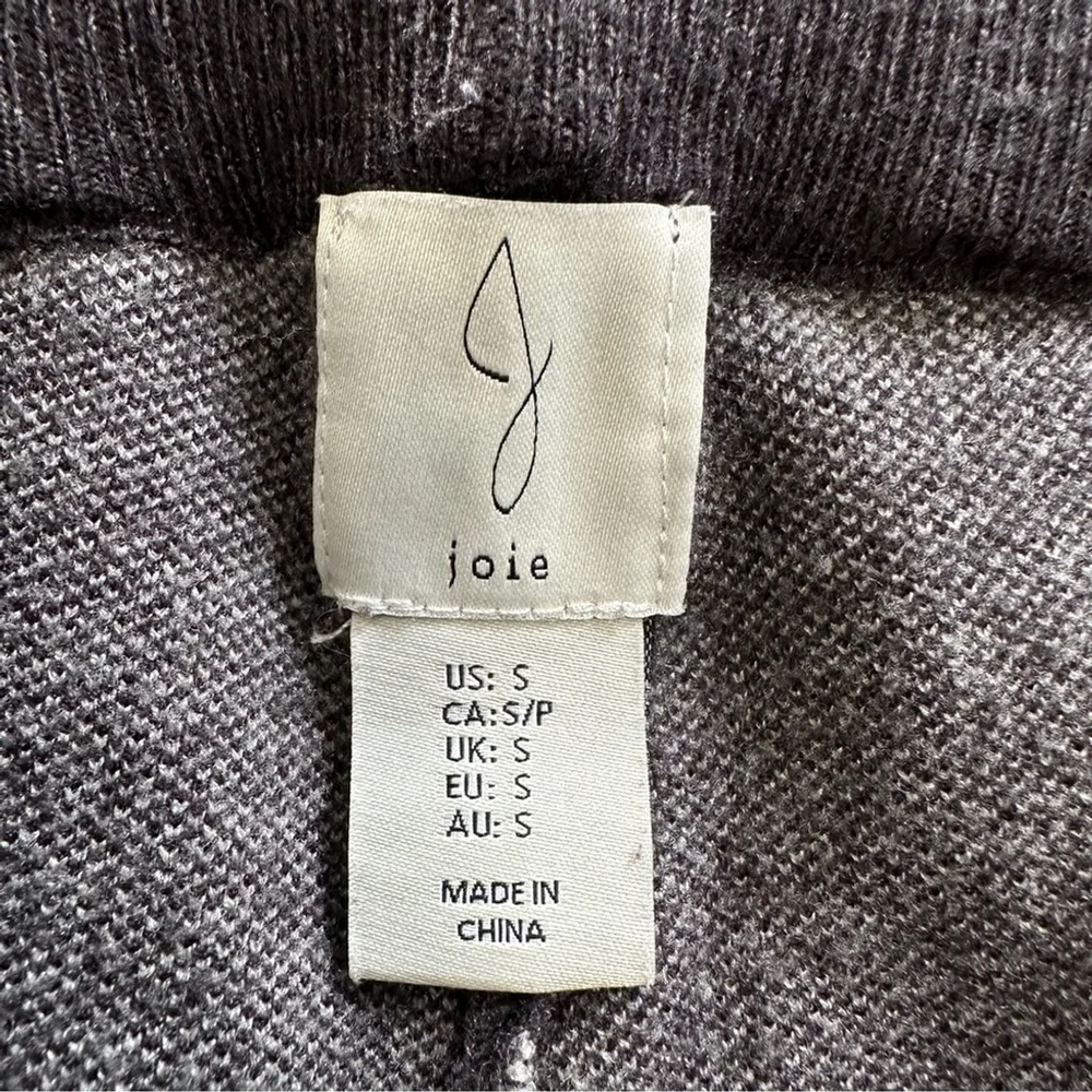 Joie Geometric Print Knit Joggers Sweatpants Grey Size Small Loungewear - Picture 4 of 13